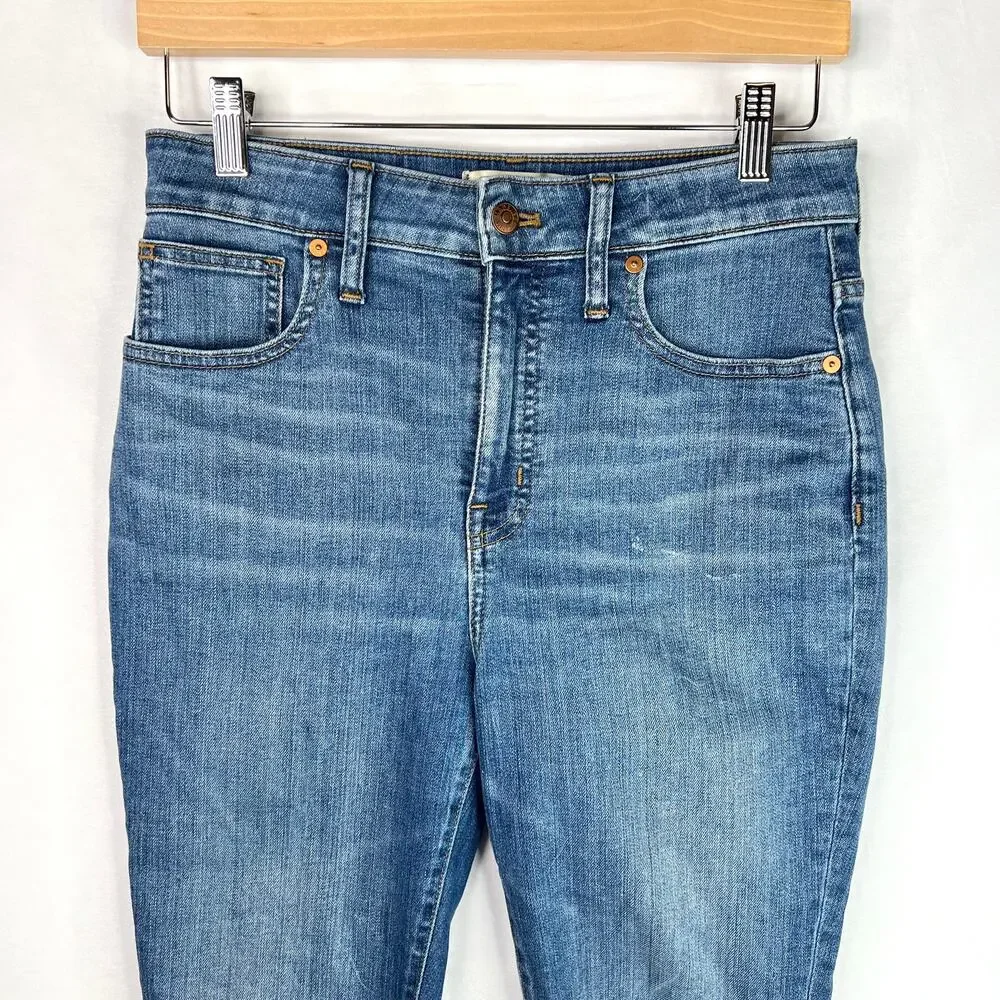 Madewell Curvy High Rise Skinny Crop Jeans 28